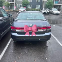 2003 Honda Accord Lx Sedan 4D