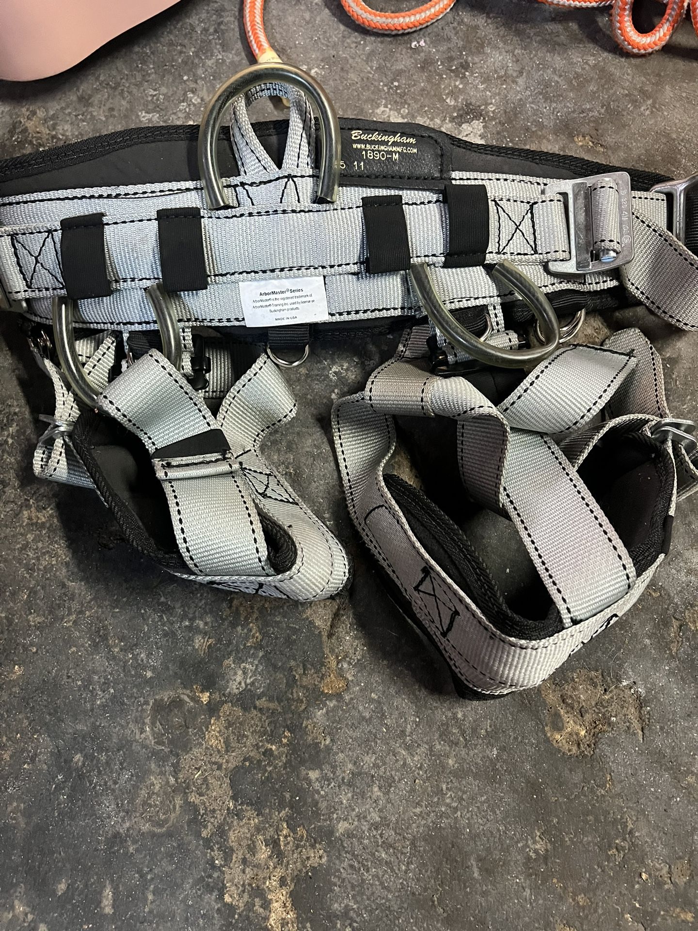 Buckingham Tree Climbers Saddle Kit