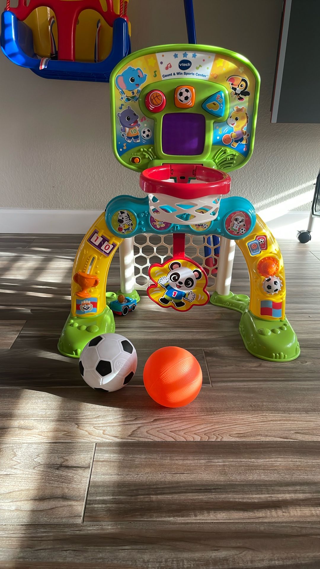 Kids VTech Electronic Soccer and Basketball Ball