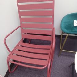 Red Rocking Chair