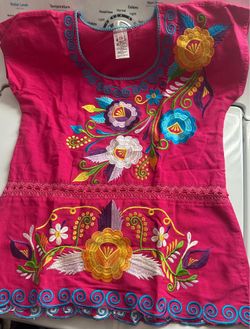 Brand new pink women’s Mexican shirt