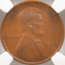 1922 No D Lincoln Wheat Cent Rare Strong Reverse

