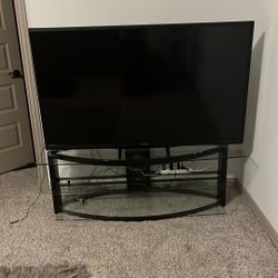 Tv And Glass Table