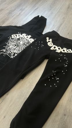 Sp5der Set Black And White