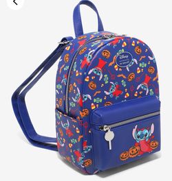 Halloween Disney Stitch Mini Backpack