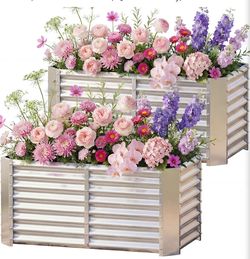 New In Box! Outdoor Galvanized (4’x2’x2’) (2 Pack) $45 FIRM (#1442)