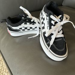 Kids Vans Shoes-Size 12 Great Used Condition 