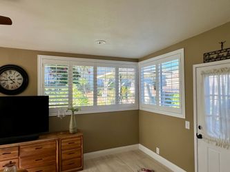 Window Shutters- Any Color, Any Size, Any Style. Custom Made. Persianas de Madera. Install Included. All of Southern California! 951-573-2560