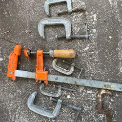 Clamps. ($10 for all)