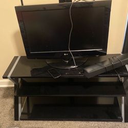 Glass Tv Stand 