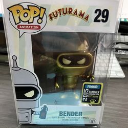 Funko Pop Bender Shared Sticker