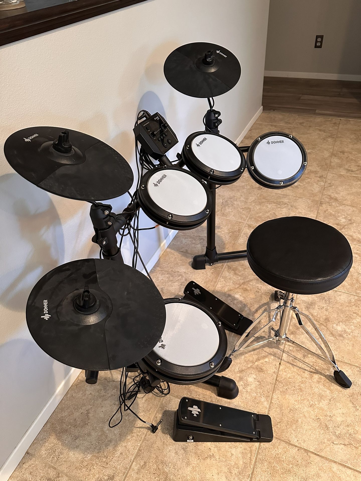DONNER DED-80 (KIDS) ELECTRIC DRUM SET