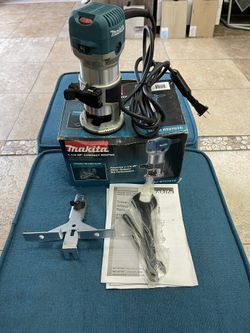 6.5 Amp 1-1/4 HP Corded Fixed Base Variable Speed Compact Router with Quick-Release