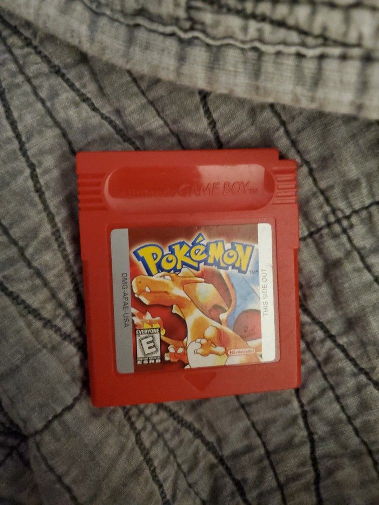 Pokémon Red Gameboy Game