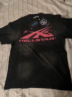 Hellstar shirt pink/black