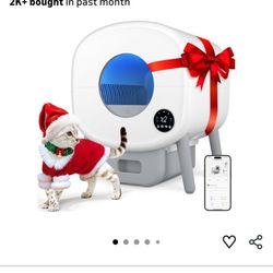 Self Scooping Litter Box