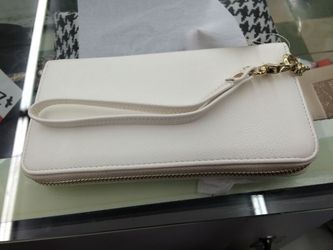 White wallet
