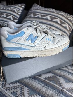 New Balance 550 Blue Haze/White Blue Women 7.5