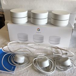 Google Wi-Fi Mesh System 4500 Sq Ft