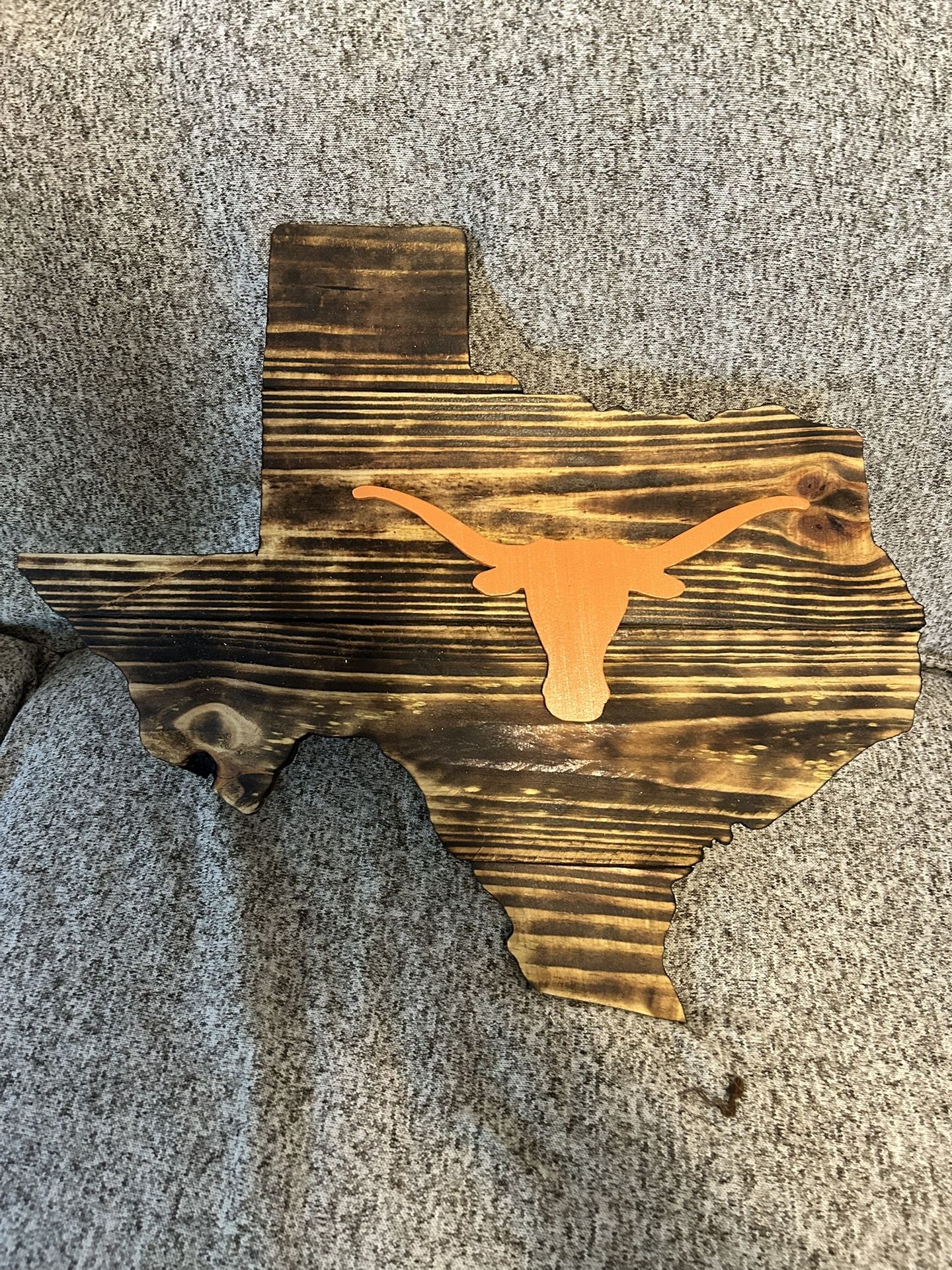 Texas Longhorns Wood Sign