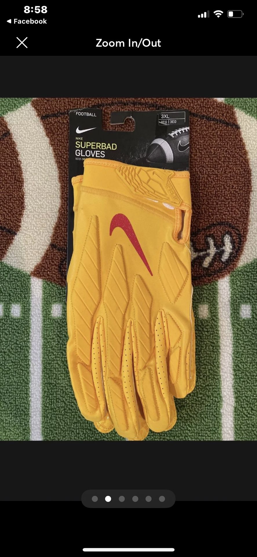 What Pros Wear: Travis Kelce's Nike Superbad 6.0 PE Gloves - What Pros Wear