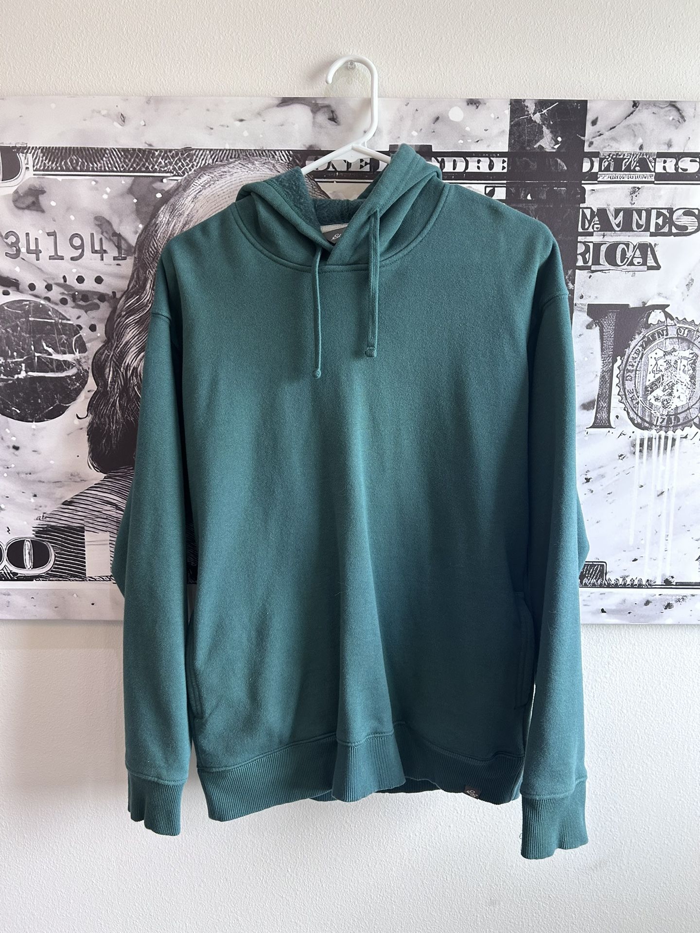 Green Hoodie-Eddie Bauer