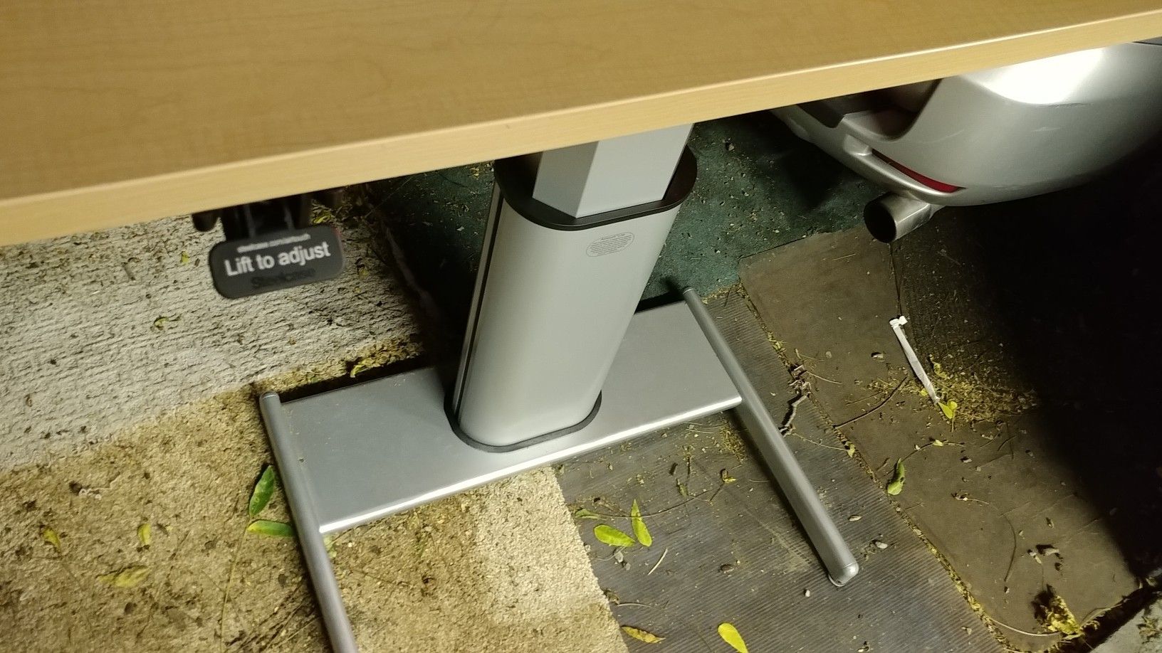 Steelcase airtouch sit stand height adjustable desk