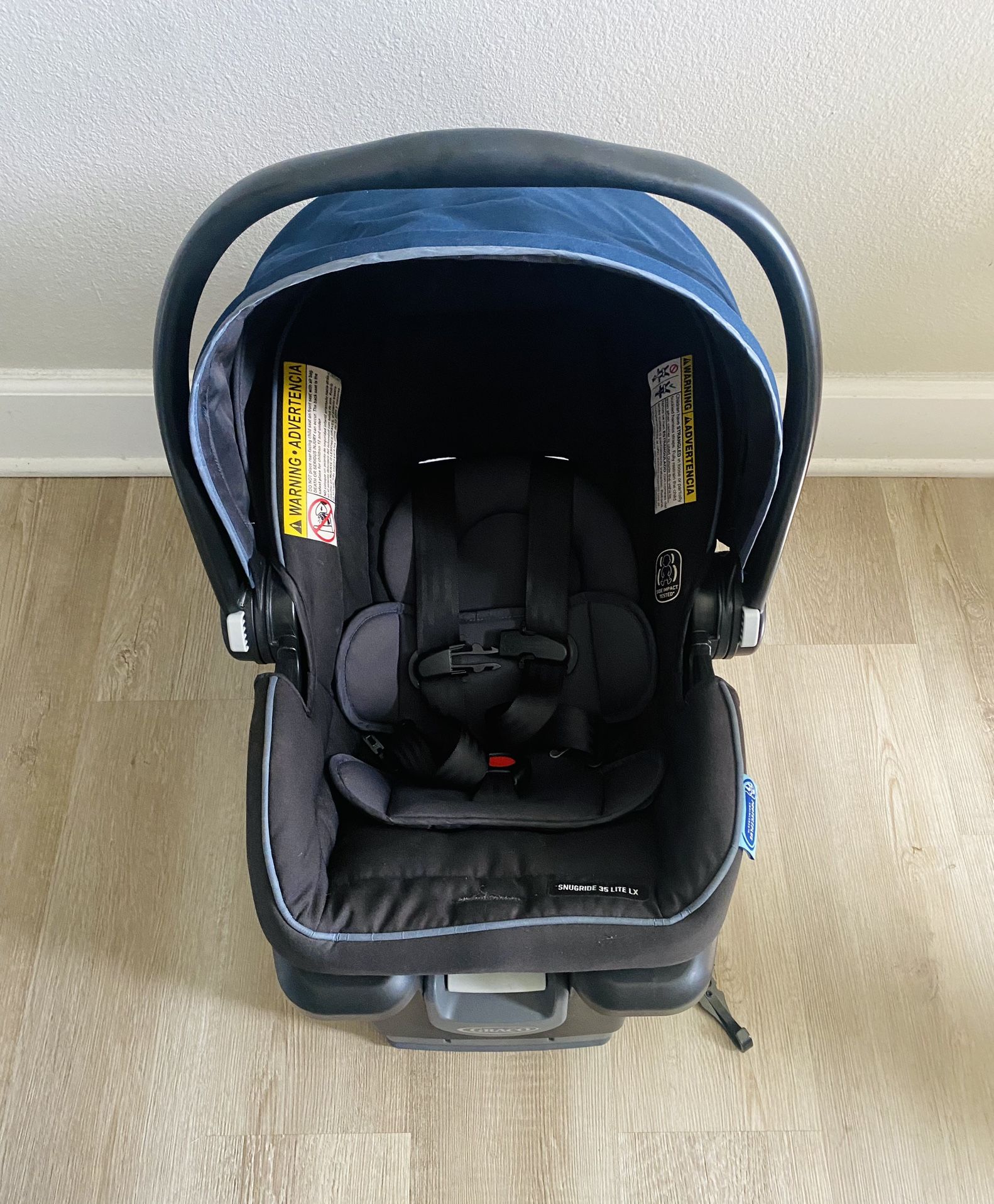 Infant Car seat, Graco, Navy