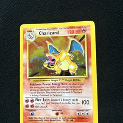 Charizard Holographic Card 