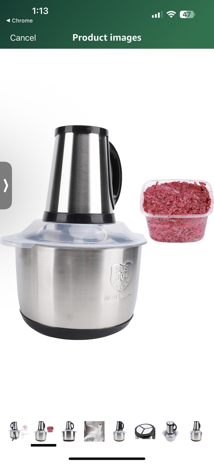 Electric Meat Grinder