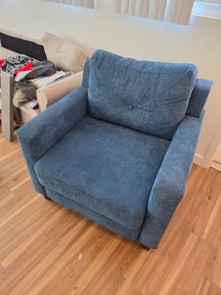 Blue Sofa Chair