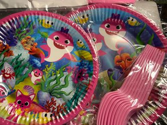 Baby Shark 2nd Birthday Party Supplies