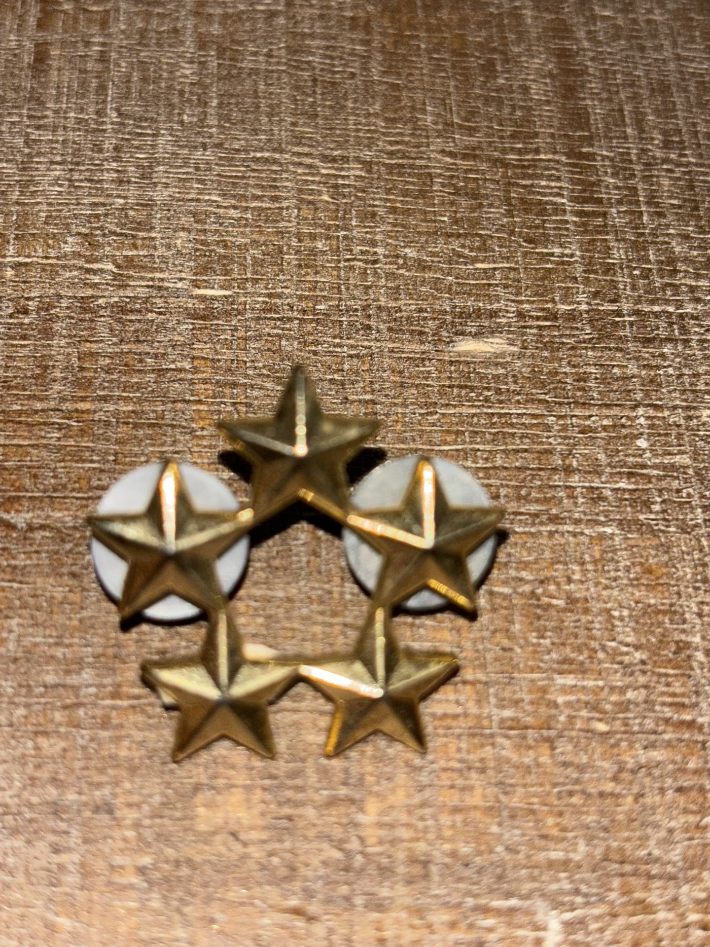 US Military Army Air Force Five Stars General Rank Badge Pin