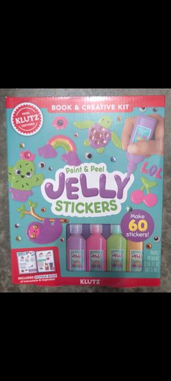 Klutz Paint & Peel Jelly Stickers Kit