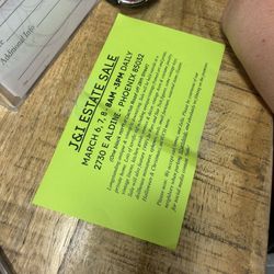 Estate Sale