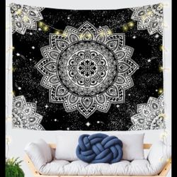 Mandala Pattern Tapestry