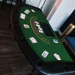 NEW Blackjack/Poker Table (Seats 7 Players)