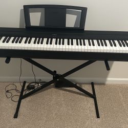 Yamaha P-45 Digital Piano – 88-Key Weighted Keyboard