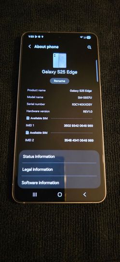 Samsung Galaxy S25 Edge