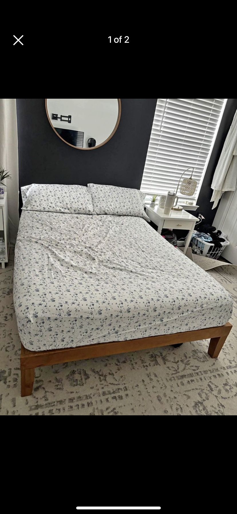 Full Size Platform Bed Frame