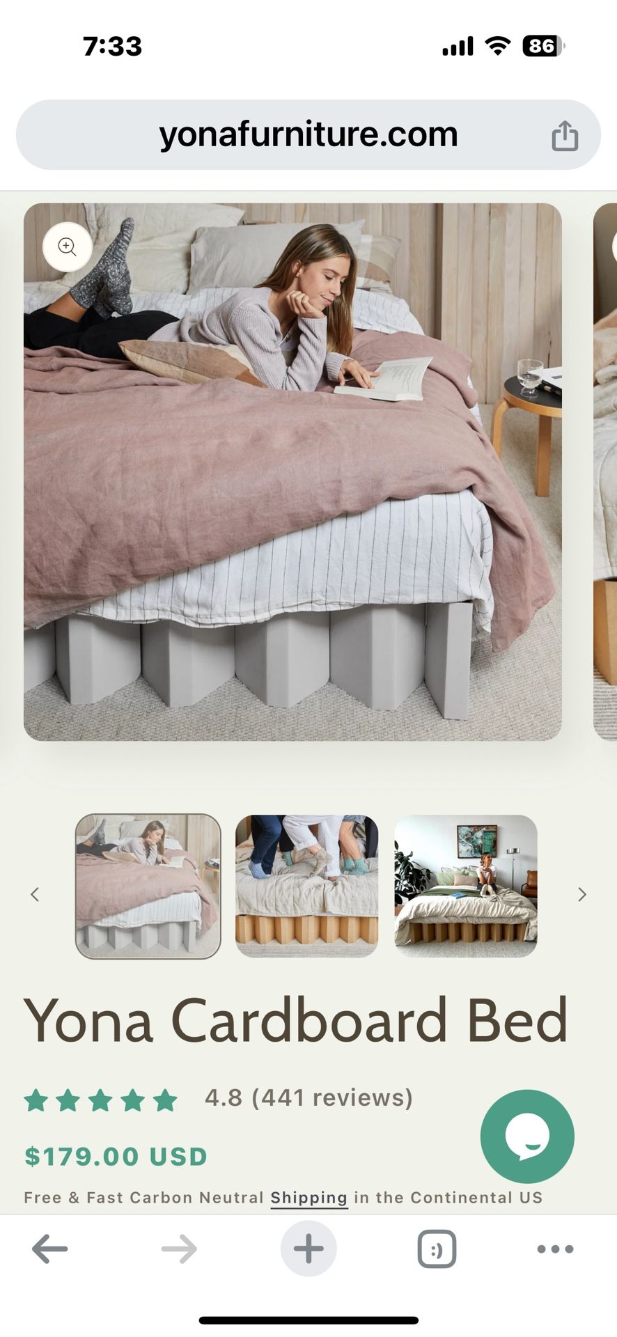 Cal King Platform Bed Yona Australia Cardboard Bed frame
