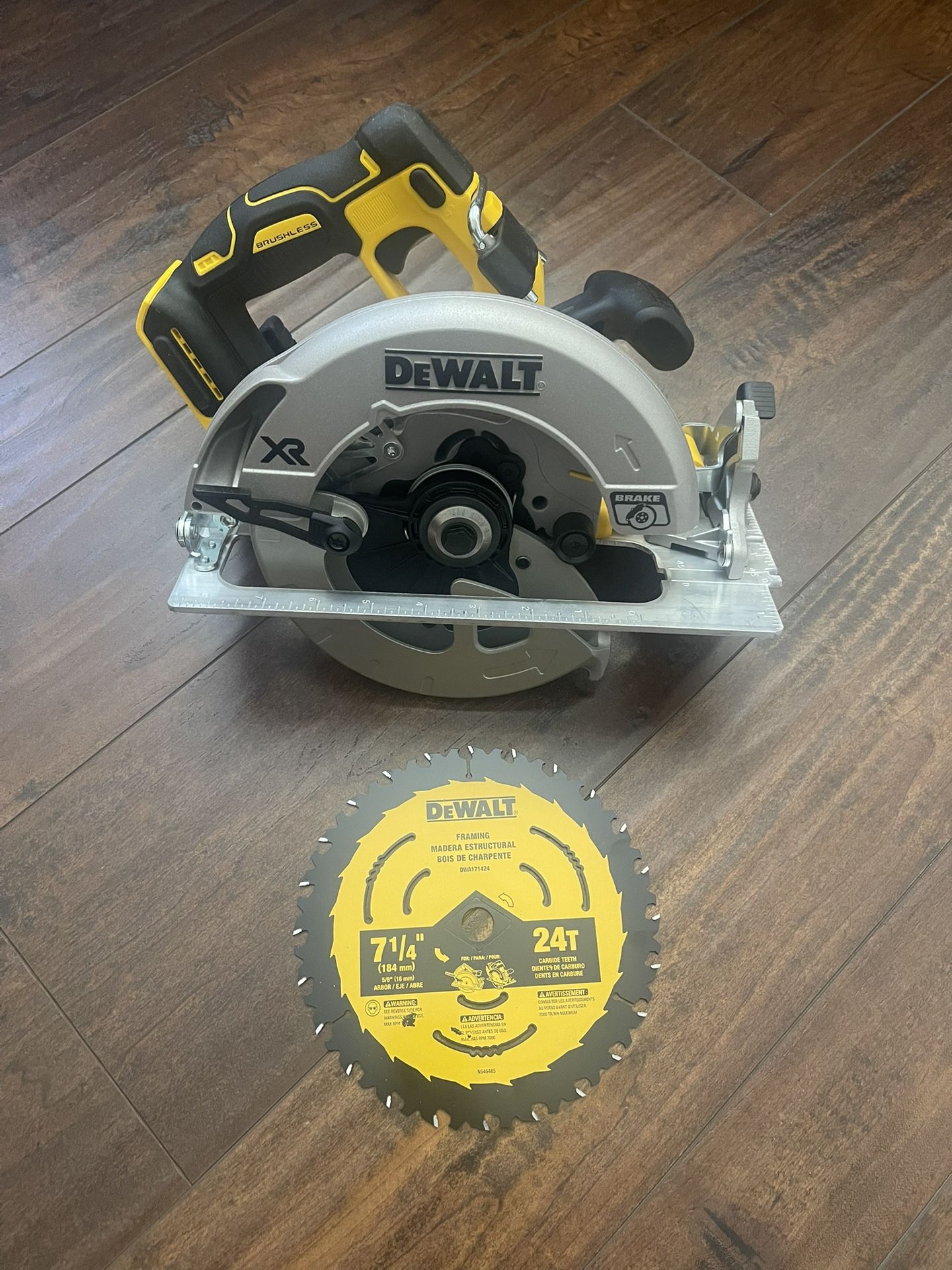 New DeWalt XR Circular Saw