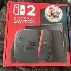 Switch 2 Bundle With  Mario Kart Download Version