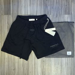 Essentials SS25 Black Shorts