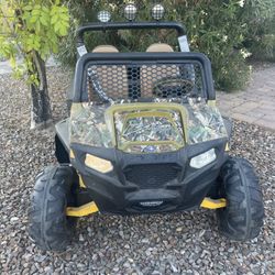 Kids Electric Polaris, Two Passenger, Two Speeds