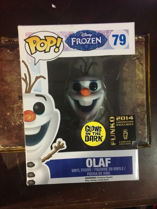 RARE! Limited edition frozen OLAF funko pop