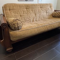 Solid Wood Futon