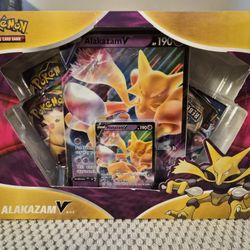 Pokémon TCG Alakazam V Box - See Pics