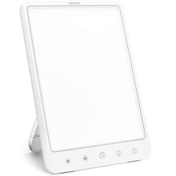 10000 Lux Light Therapy Lamp with Rechargeable Battery, 11 Inch