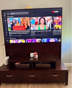 tv real wood stand